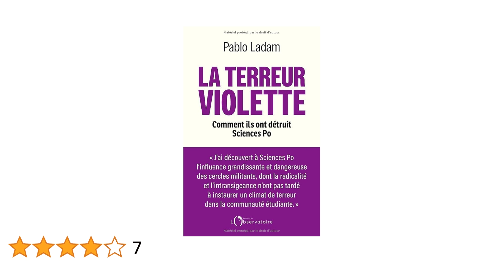 La Terreur Violette à Sciences Po