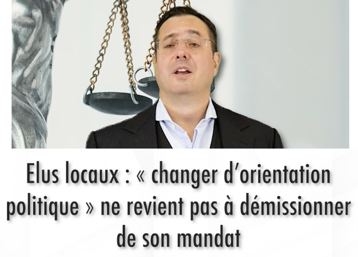 Titre: « Une fausse démission soulève la question de la protection des élus locaux »
