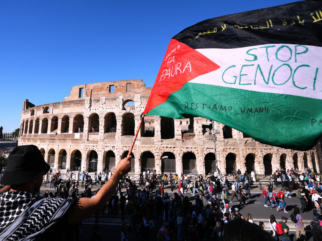 L’Italie en proie au chaos : des manifestations massives dénoncent le blocus de Gaza