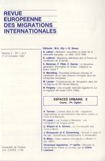 Le débat sur le racisme en Suisse : une crise d&rsquo;identité nationale